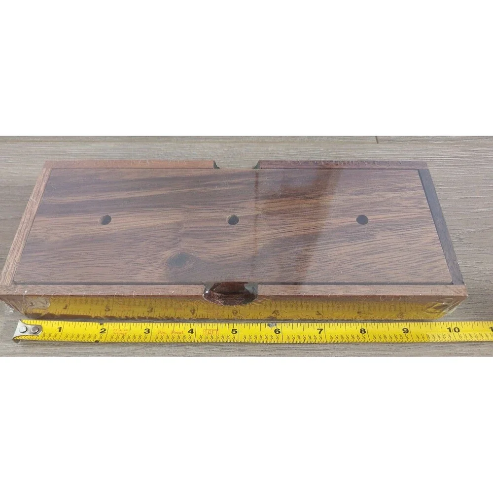 Tower of Hanoi 9 Rings Wooden Brain Teaser Puzzle